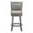 Leda Swivel Upholstered Counter Stool with Solid Wood Frame-789430965-730086964-687689930