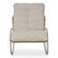 Lyra Outdoor Rocking Chair Beige