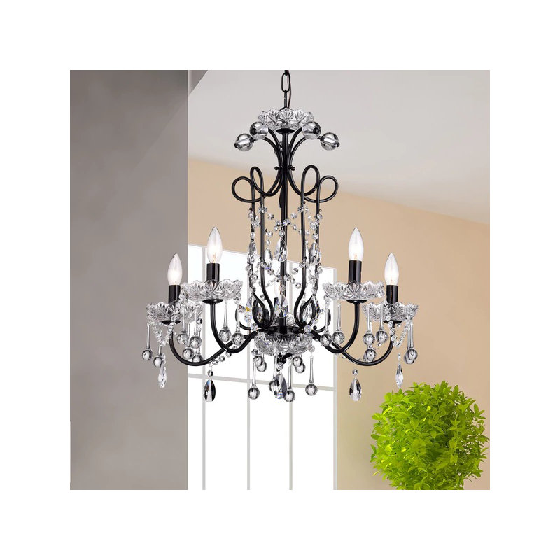 Scriven 5 - Light Dimmable Classic / Traditional Chandelier