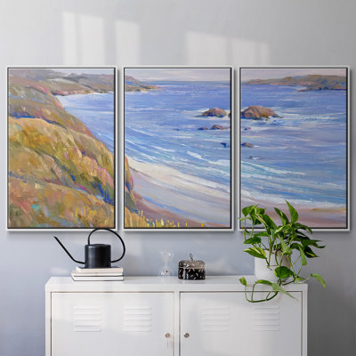" Along The Coast I " 3 - Pieces