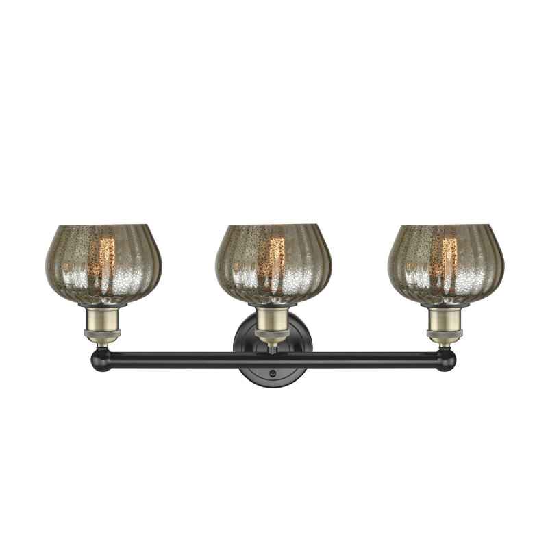 Noille 3 - Light Dimmable Vanity Light, Mercury, Black Antique Brass