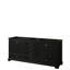 Ensemble de meuble-lavabo double 80 "avec miroir Deborah-97811010-97811013-97811525