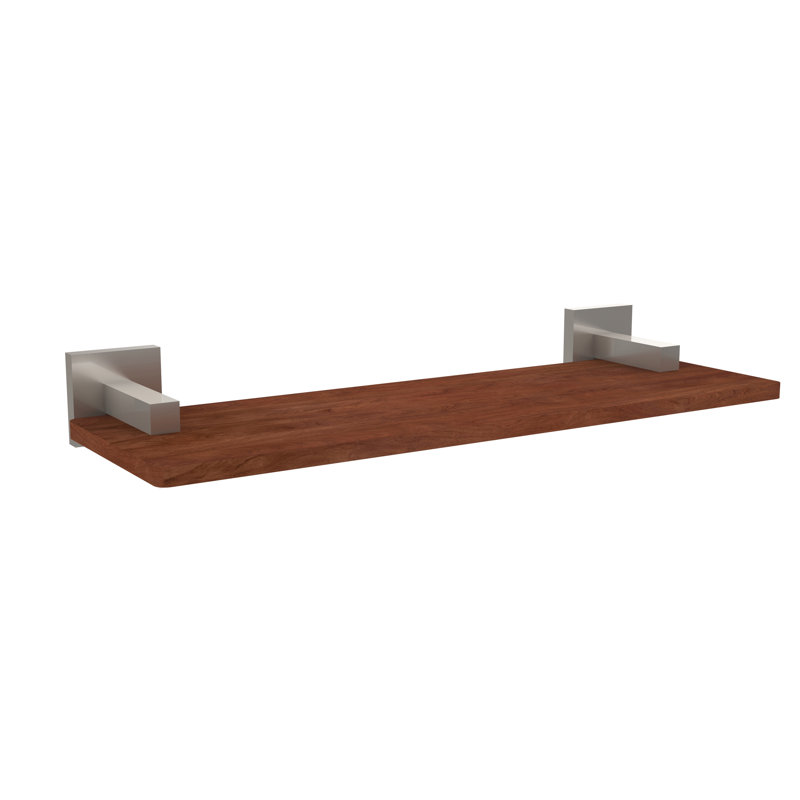 Haranu Bracket Shelf, Satin Nickel