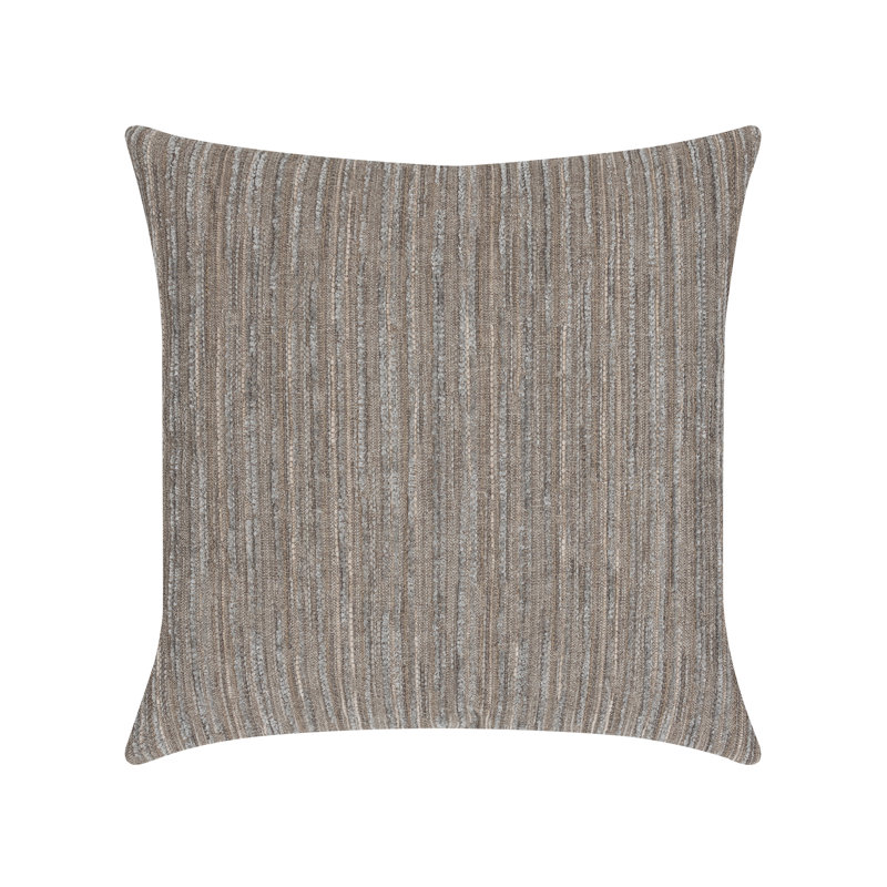 Luxe Throw Square Outdoor Pillow Cover & Insert by Elaine Smith, 22"H x 22"W, Striped, Indigo