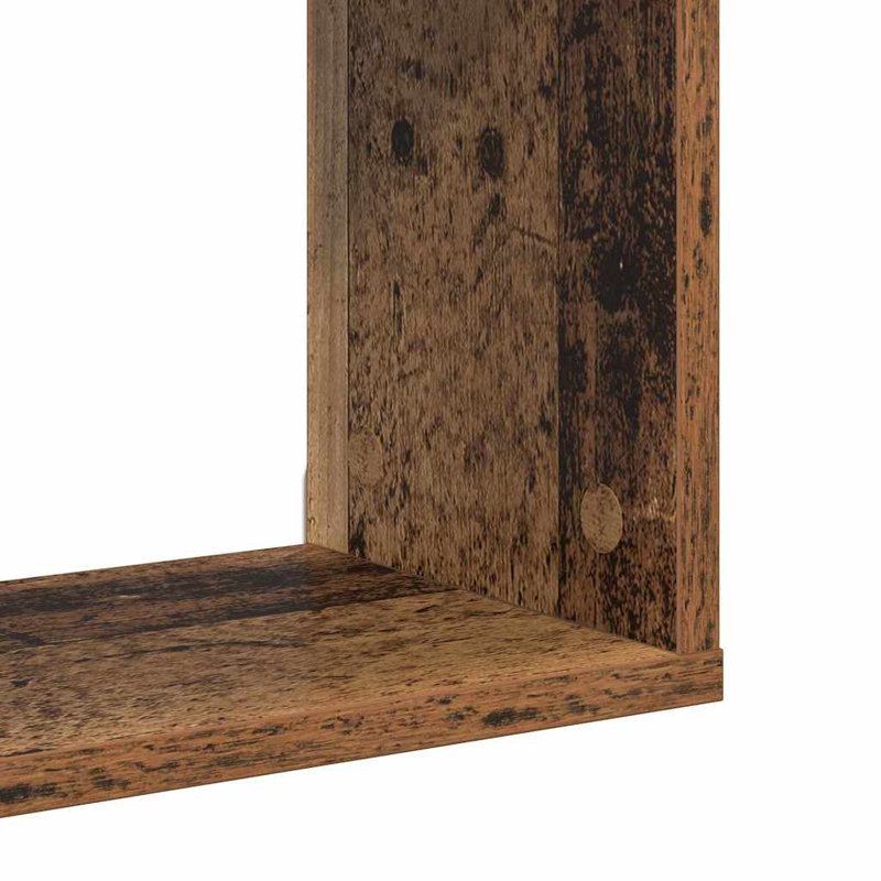 Wall Shelf 100 X 20 X 53 Cm Engineered Wood, Old Wood