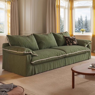 Canapé en tissu moderne et minimaliste
