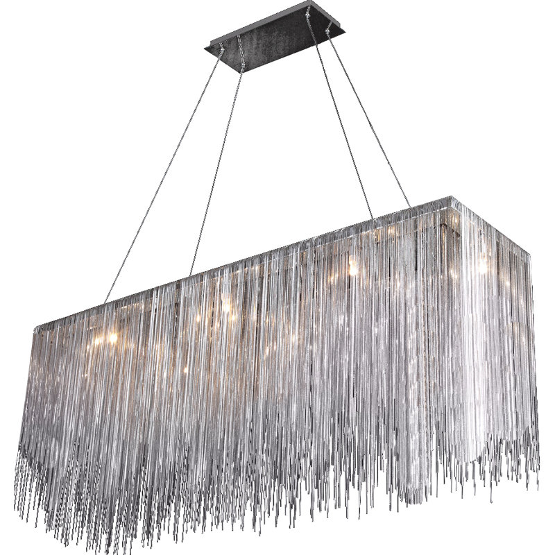 Brendis 1 - Light LED Pendant, Chrome