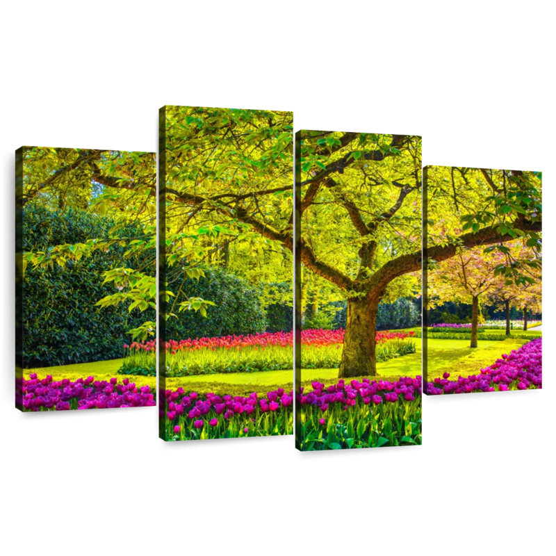 Parc de jardin Sireci Keukenhof, H 48 po x l 75 po