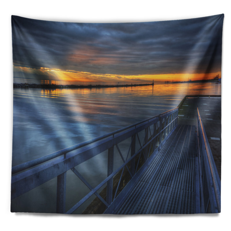 Polyester Tapestry, 50" H x 60" W