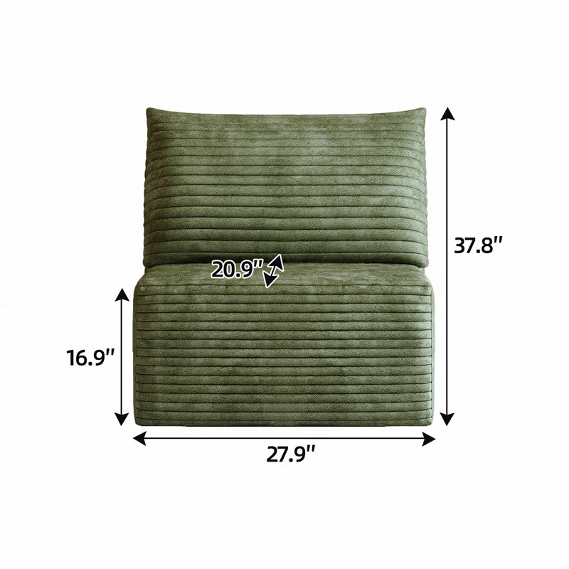 Boneless 1 Seater Sofa