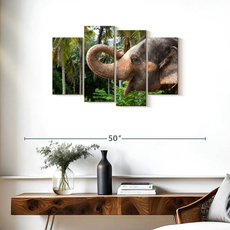 Smiling Asian Elephant