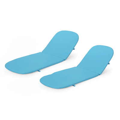 Ensemble de 2 coussins de chaise longue