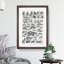 Study of Mammals LII by Oliver Goldsmith - Framed Print-55730289-55730297