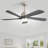 Damecia 52'' Ceiling Fan with LED Lights-1444270904