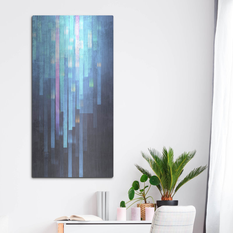 'Geometric 01' by Greg Simanson, Metal Wall, 48" H x 24" W