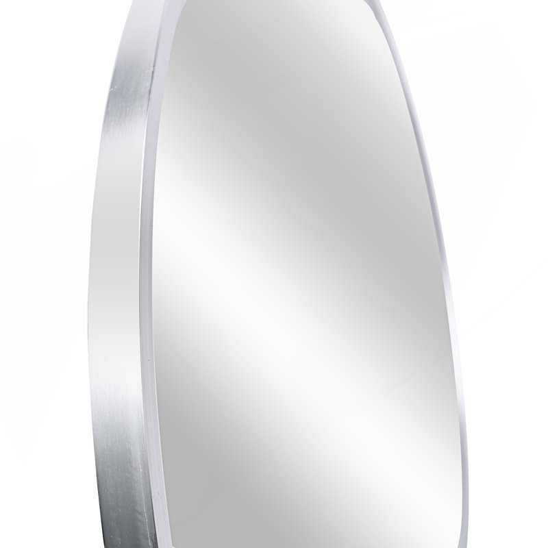 Miroir rond en métal