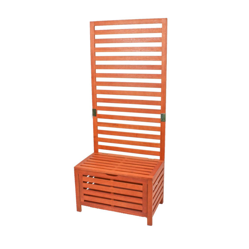 Syble Solid Wood Eucalyptus Outdoor Bench