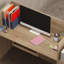 Bureau de réception rectangulaire l 87,2 po avec tiroir et plateau pour clavier