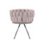 Authneil Velvet Metal Armchair-828933496-805744038-820958128