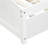White Twin Platform Bed With Trundle - Solid Pine Wood For A Lasting Bedroom In Breathable Frame Fresh Mattress-526601267