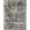 Rapture Striped Cotton Silver Gray/Black Area Rug