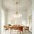 AstralGlow 10 - Light Dimmable Bubble Chandelier-751180559