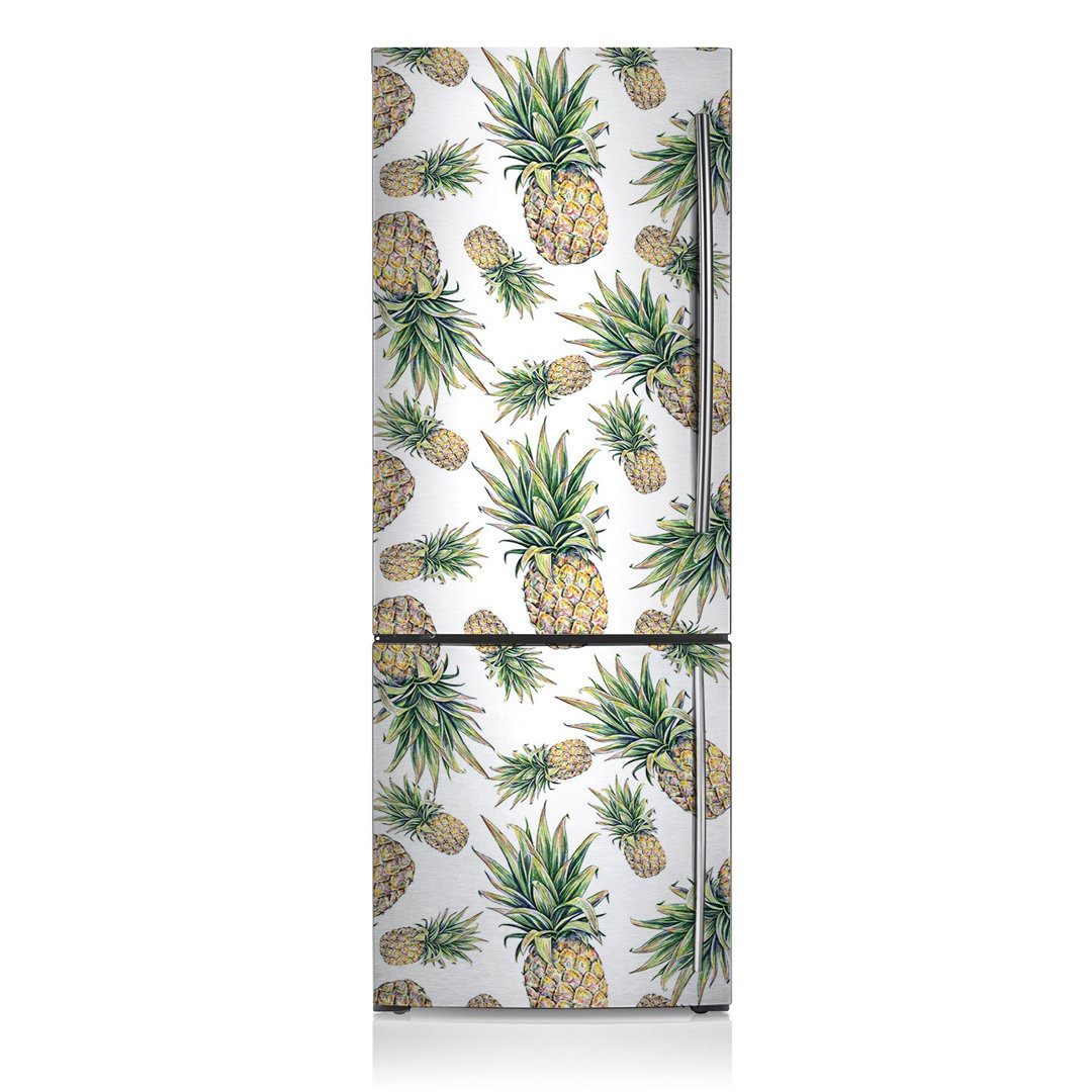 Türaufkleber Pineapples Fridge