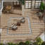 Carreaux de terrasse durables et emboîtables pour l'extérieur et l'intérieur, résistants aux intempéries et élégants.-111837011