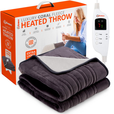 Warmer Luxury Heated Throw Blanket