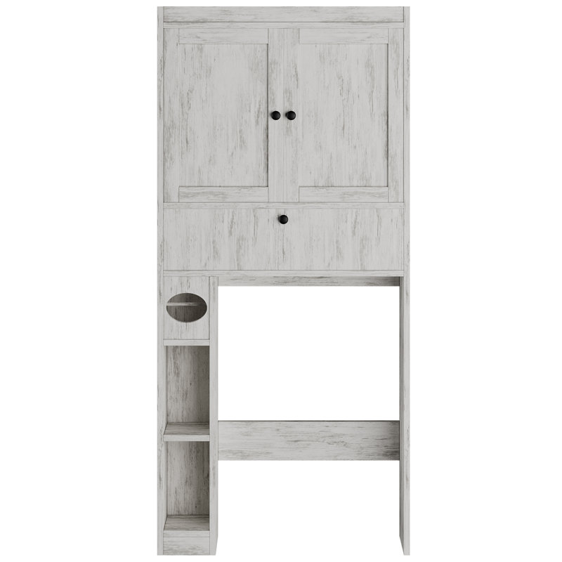 Rangement au-dessus de la toilette, Gris