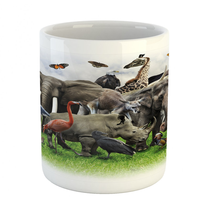 Grande tasse à café africa