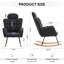 Chaise rembourrée avec fauteuil à bascule rembourré Teddy-348815734