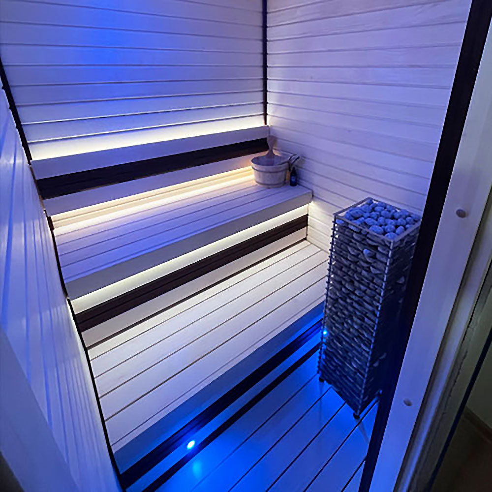 HUUM Cliff 6kW Sauna Heater with UKU WiFi Control, (Sauna Stones