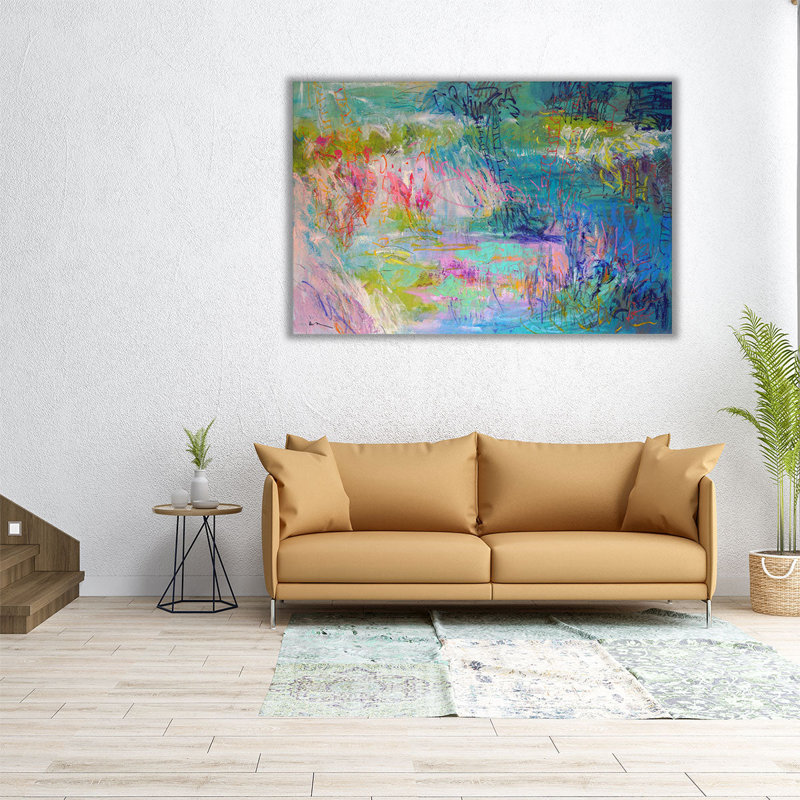 «Floating on a Dream», reproduction d'art sur toile, H 20 po x l 30 po