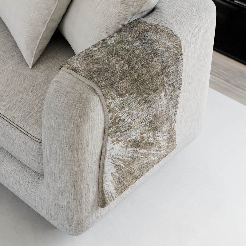 Jeté en sherpa Addison Sherpa ASB719, Taupe