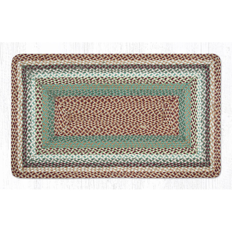 Tapis tressé Earthmilk, 27"x45"