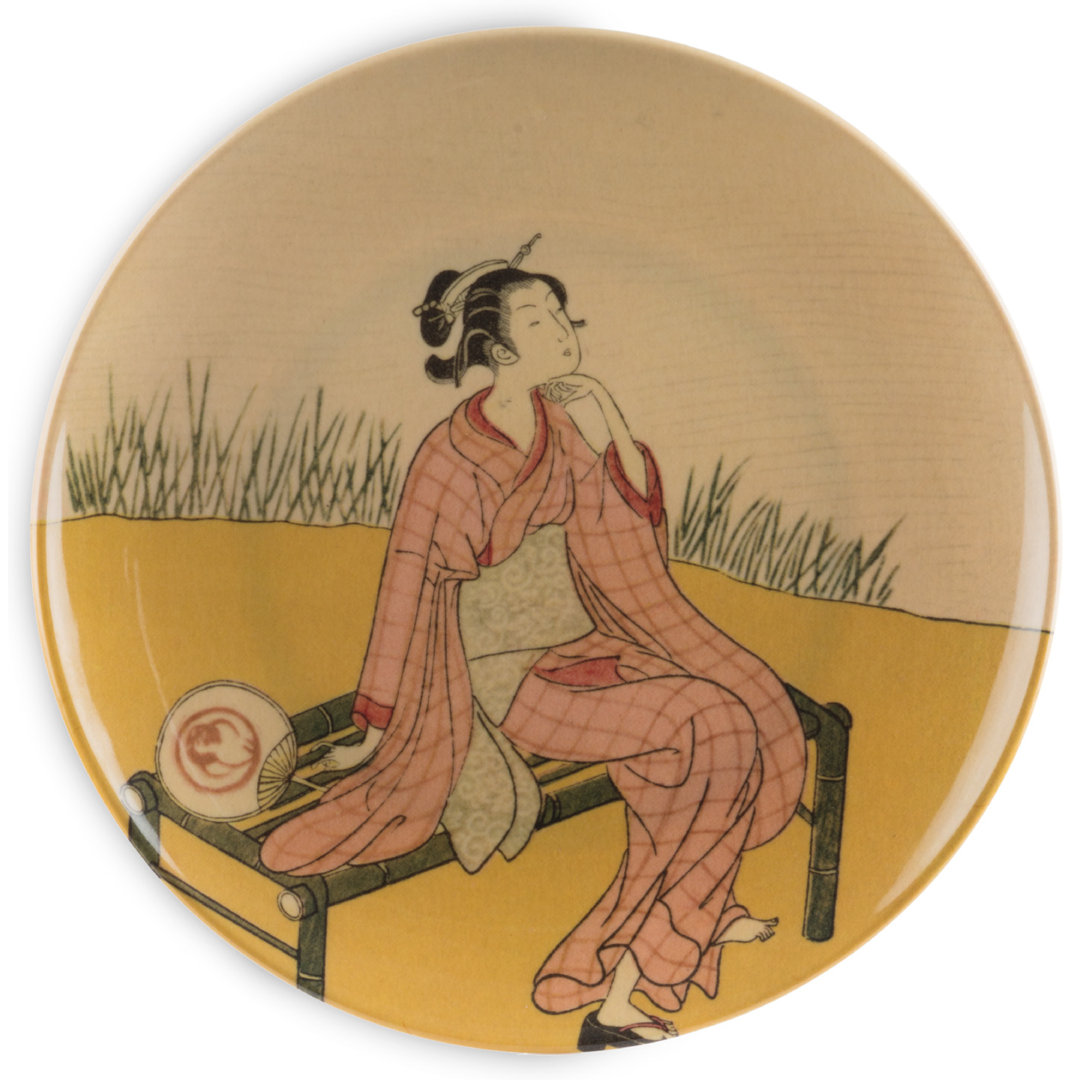 Nayan 10'' Melamine Dinner Plate (Set of 4) World Menagerie