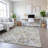 Premium Machine Washable Celis AMF1326 Diamonds Rug-106692763