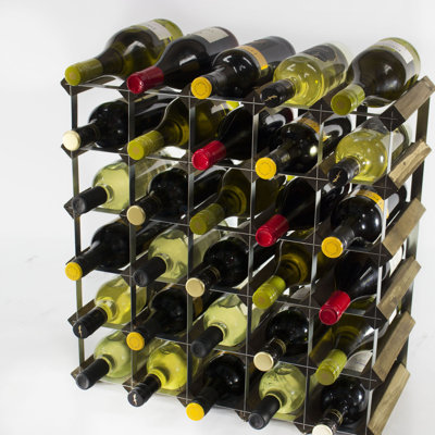 Candace 30 Bottle Floor Wine Bottle Rack