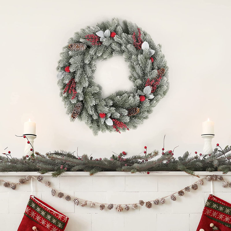 Faux 60cm Wreath