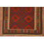 Tapis de couloir oriental réversible en laine Kilim 3 x 7