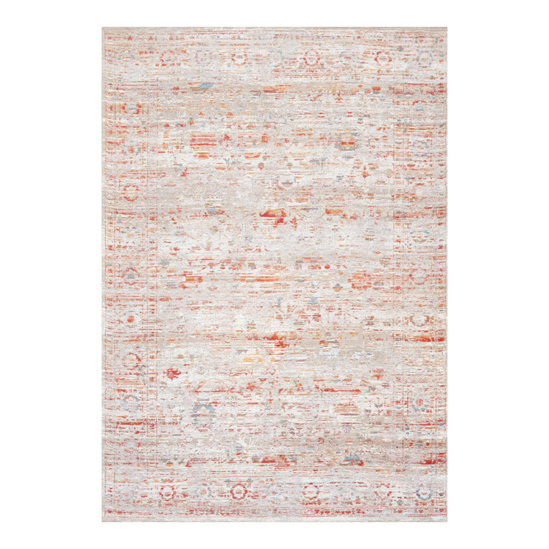 Antiquarian Ushak Galata Sunset Recycled P.E.T Area Rug, Rectangle 140 x 200 cm