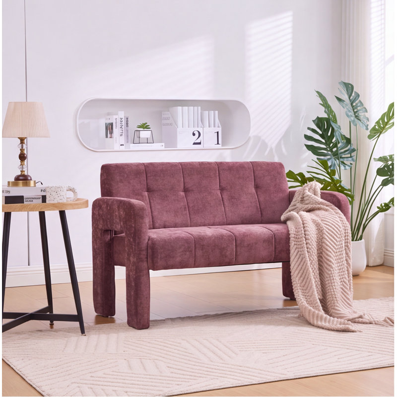 Canapé 2 places Nordic Modern Chenille