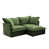 Chenille verte sélectionné