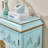 Modern art hand painted accent cabinet