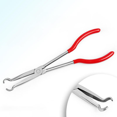 Night Light -shaped Clamping Pliers With Extended Grip Handle For Handling Automotive Engine Circuits