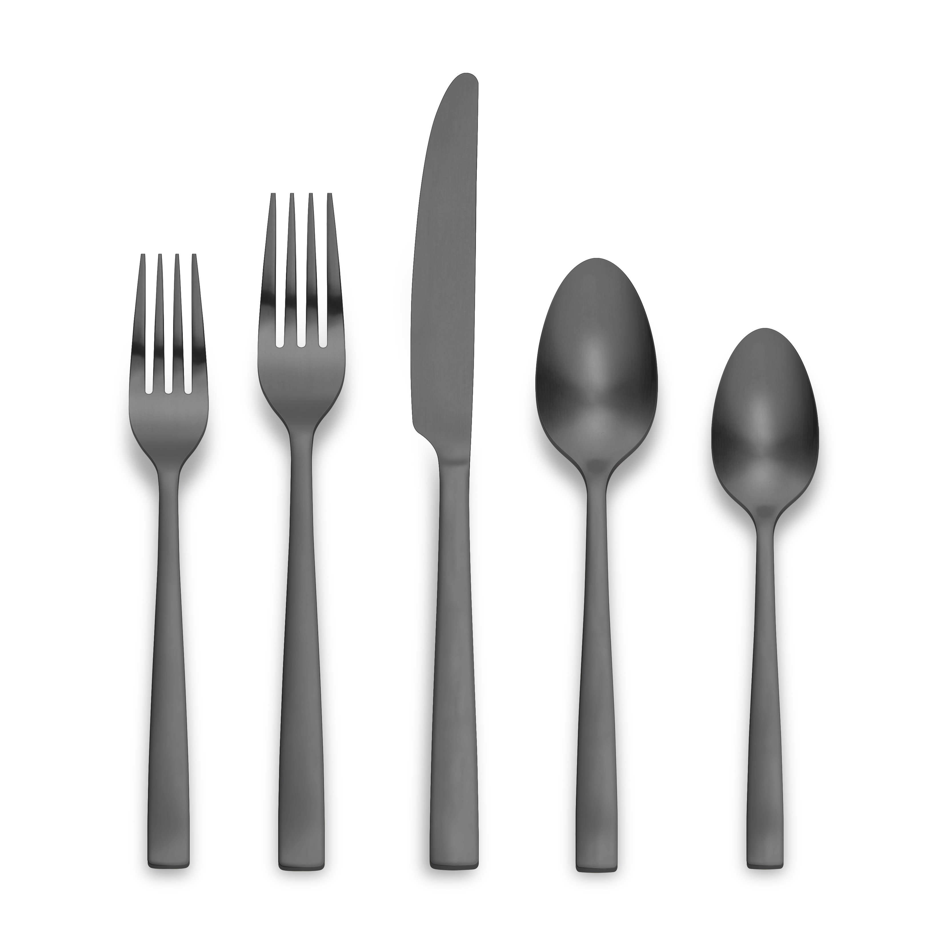 Ornative Flatware Lola 18/0 Stainless Steel 20 Pieces Flatware Set ...