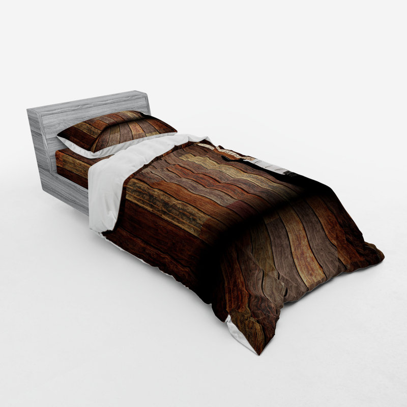 Rustic Duvet Cover, Twin XL Duvet Cover + 2 Additional Pieces