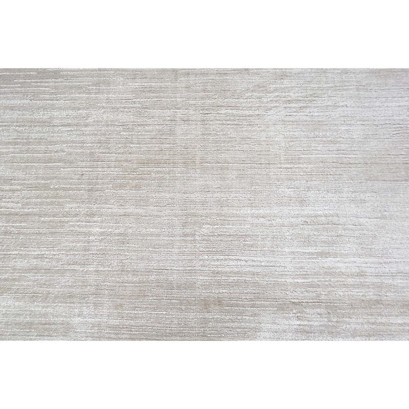 Tapis beige noué à la main de haute qualité, Rectangle 12 pi x 15 pi