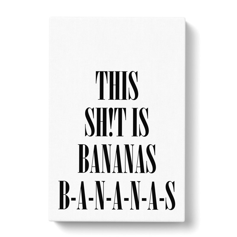 Bananas - Wrapped Canvas, 50cm H x 35cm W x 3cm D